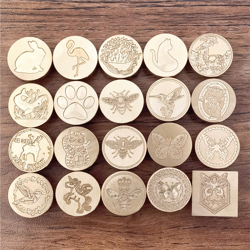 Wachssiegel-Stempelkopf mit Sc – Wax Seal Stamp Set Bewertung und Preis