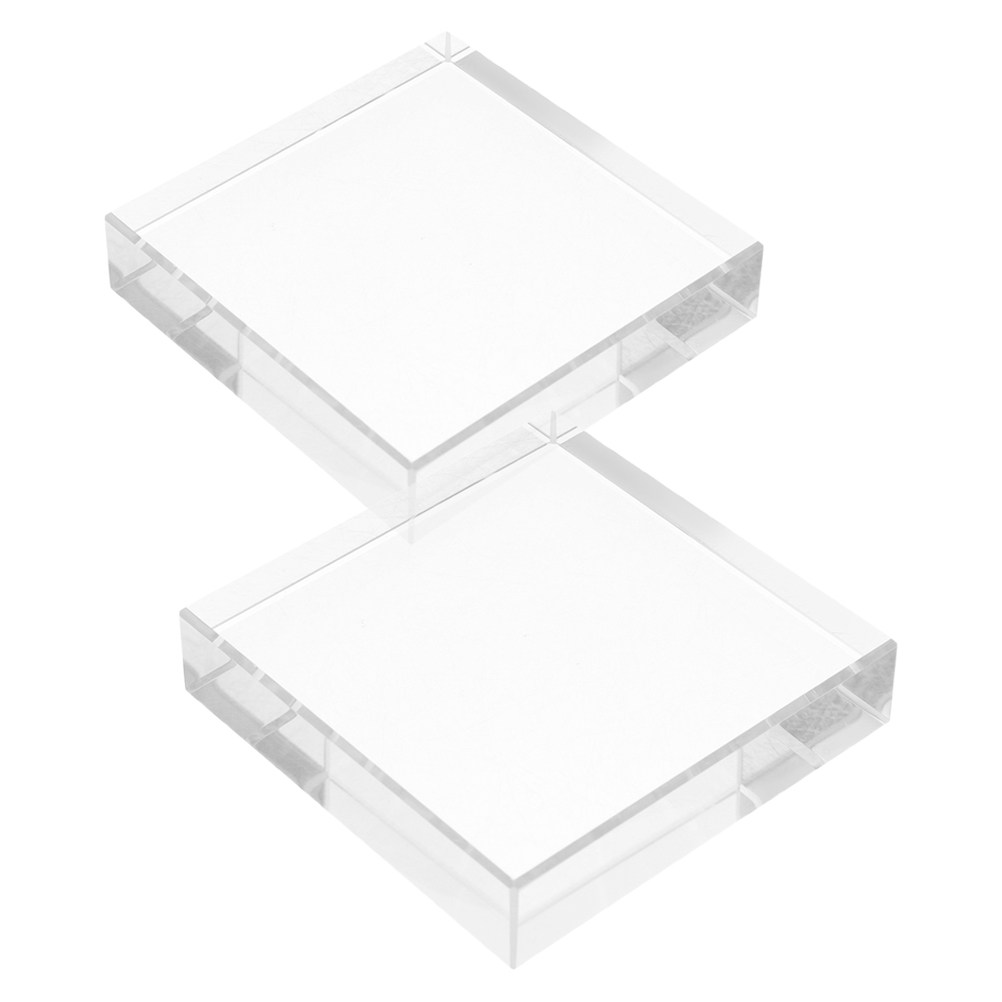 Handgefertigter quadratischer  – Paper Weight Crystal Bewertung und Preis