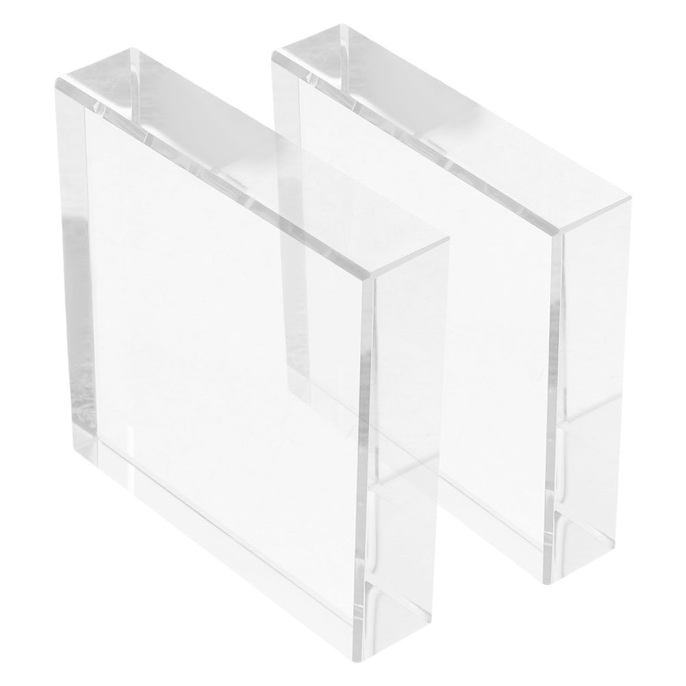 Handgefertigter quadratischer  – Paper Weight Crystal Bewertung und Preis