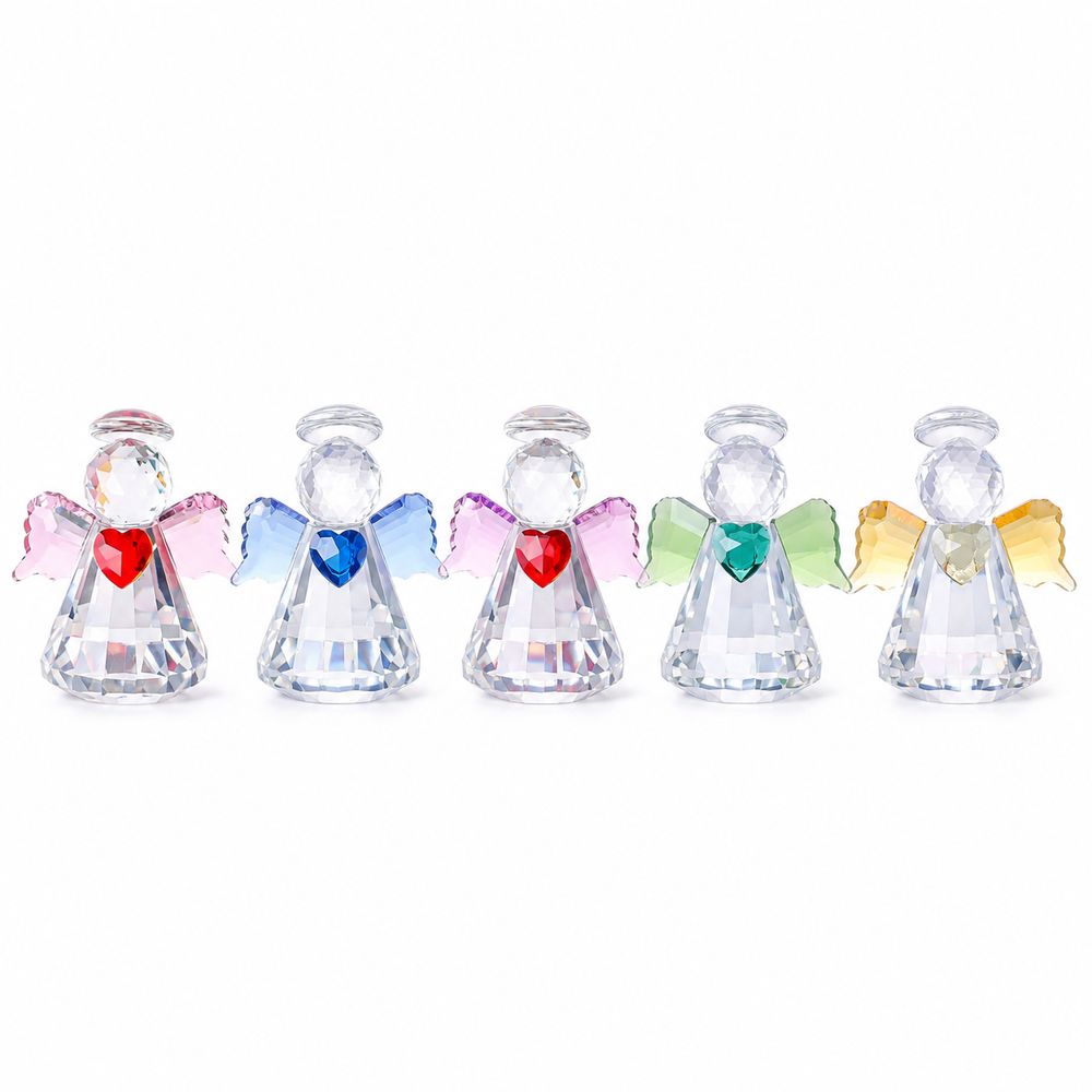 Neue Kristallengel-Figur mit F – Paper Weight Crystal Bewertung und Preis